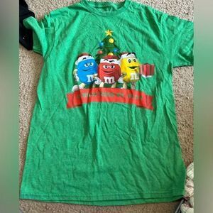 M&M’s Christmas Surrounded by Nuts Tshirt
